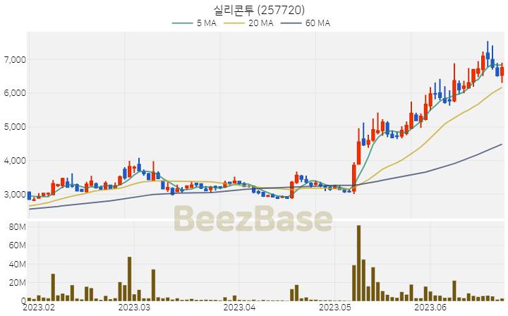 실리콘투 주가 분석 및 주식 종목 차트 | 2023.06.23