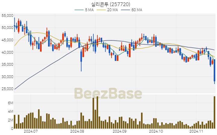 실리콘투 주가 분석 및 주식 종목 차트 | 2024.11.14