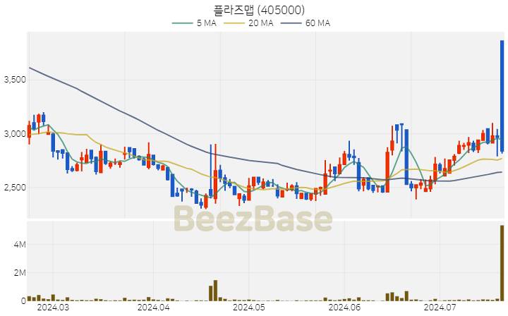 플라즈맵 주가 분석 및 주식 종목 차트 | 2024.07.19