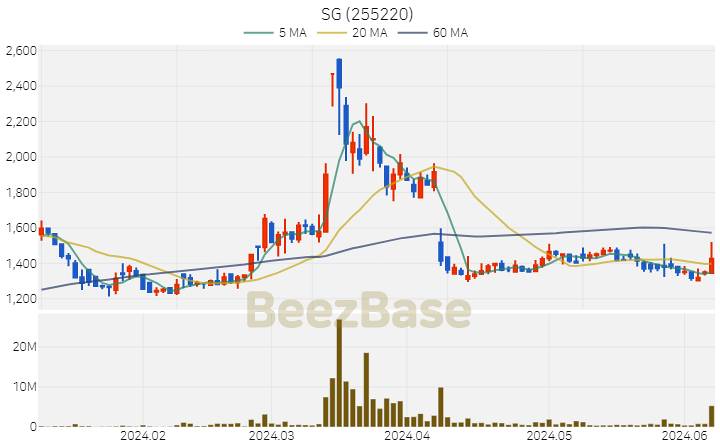 SG 주가 분석 및 주식 종목 차트 | 2024.06.10