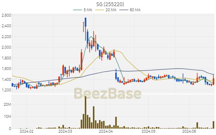 SG 주가 분석 및 주식 종목 차트 | 2024.06.20