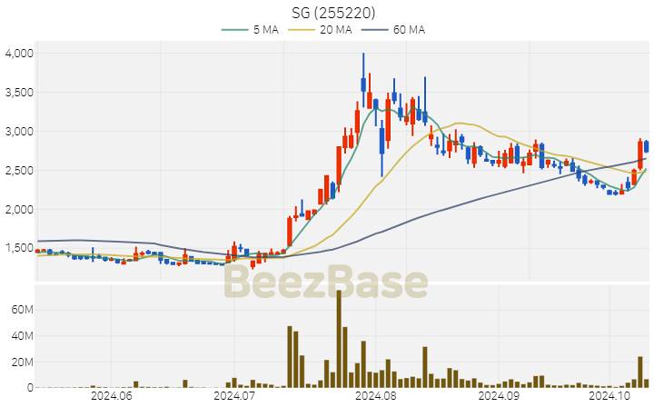 SG 주가 분석 및 주식 종목 차트 | 2024.10.14