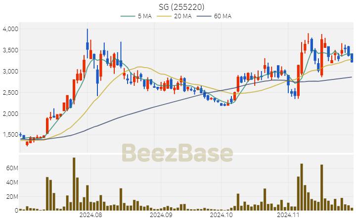 SG 주가 분석 및 주식 종목 차트 | 2024.11.28